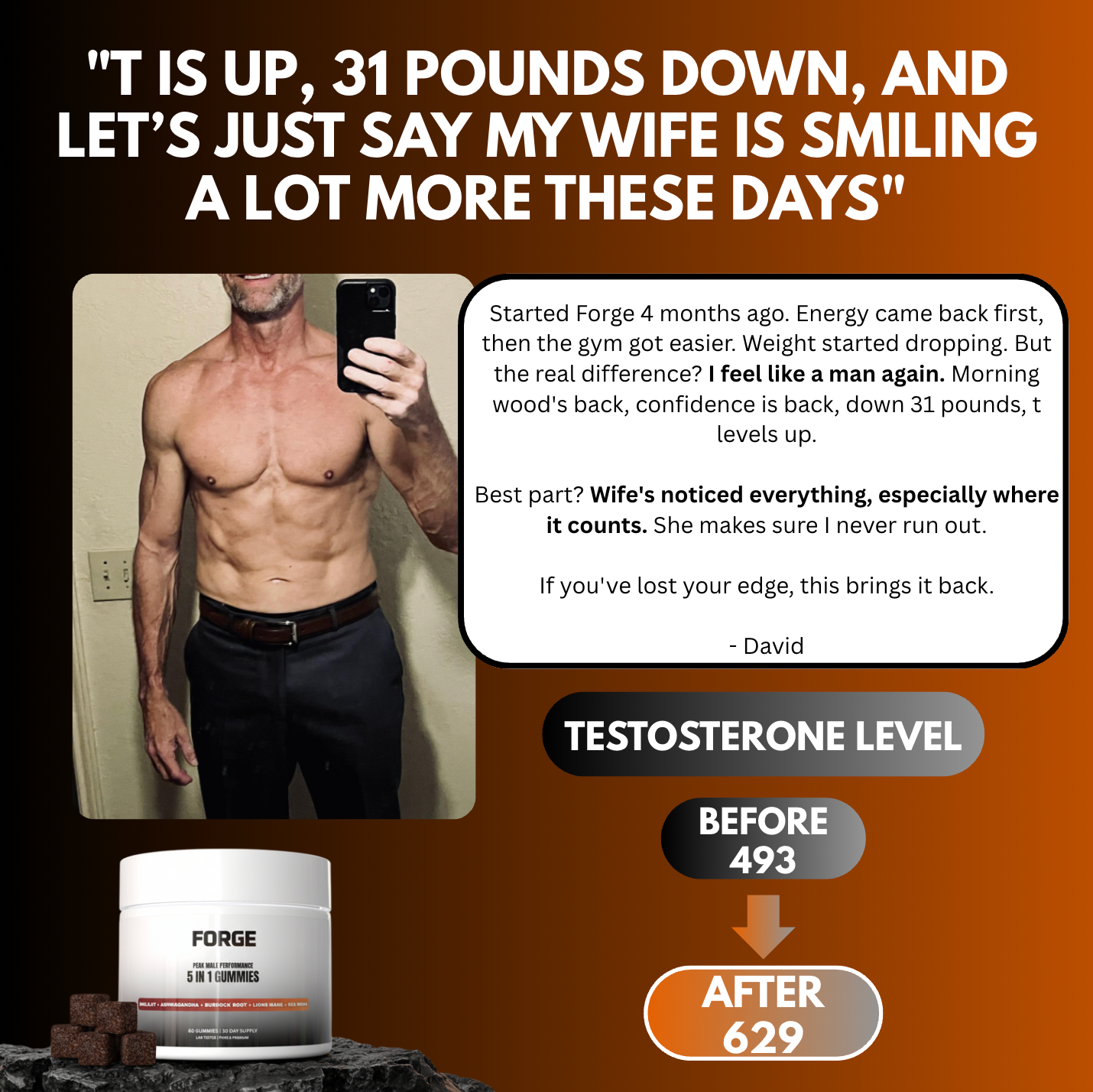 5 IN 1 PEAK MALE PERFORMANCE GUMMIES