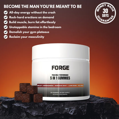 5 IN 1 PEAK MALE PERFORMANCE GUMMIES